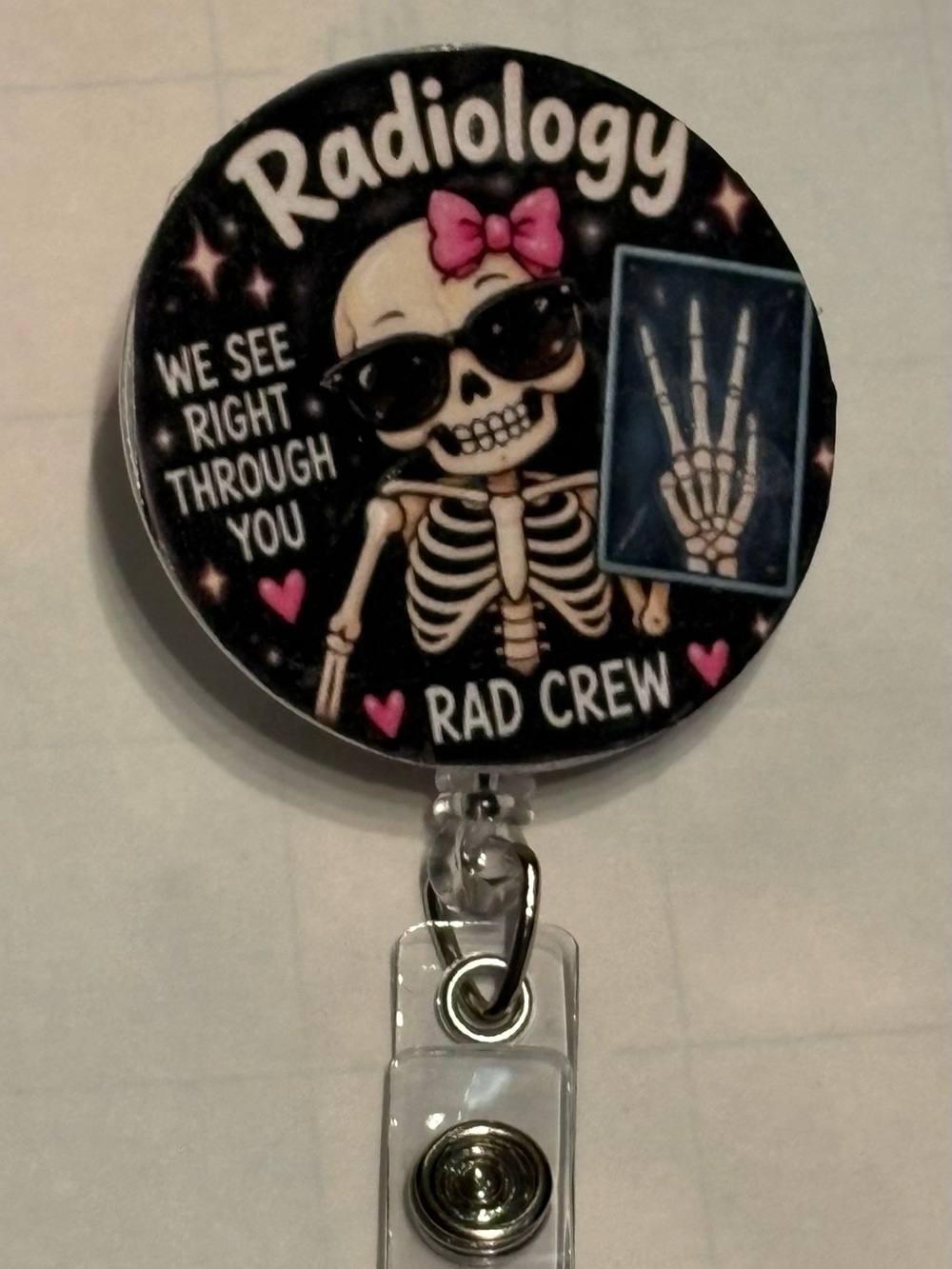 Homemade badge accessories for every department in the healthcare